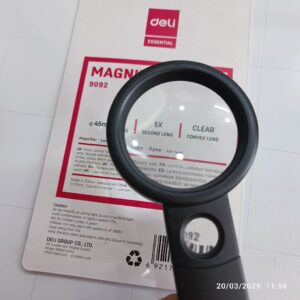 Kính lúp cầm tay 50mm Deli 9092