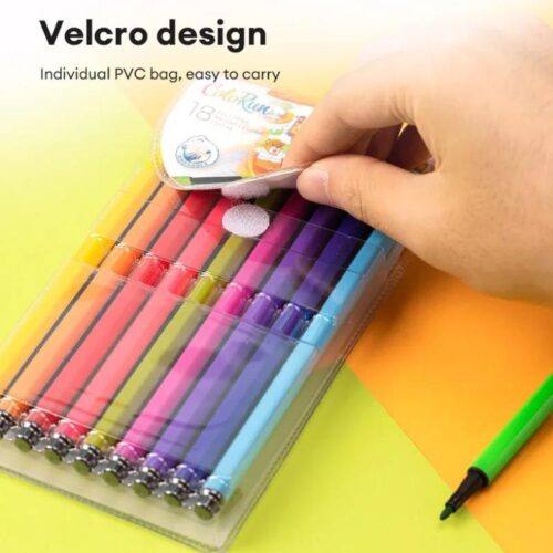 Bút dạ nước/ bút màu nước Deli C157 – EC157-12 / EC157-18 / EC157-24 màu