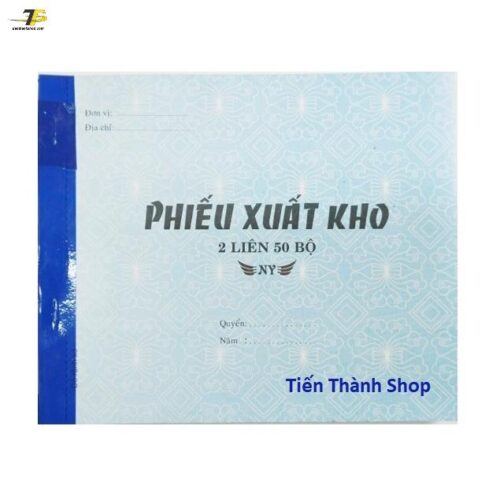 Quyển Hóa đơn – Phiếu thu – Phiếu chi - 2 liên – 13 x 19cm - Phiếu Nhập Kho - Phiếu Xuất Kho - 2 liên - 16 x 20cm – 50 bộ – Combo 3 quyển