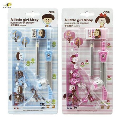 Bộ dụng cụ học sinh Deli 9619 / Deli 6914