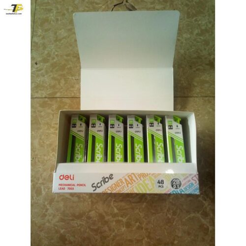 Ruột chì kim- Ngòi chì bấm 2B Deli 7003 ngòi 0.5m - DELI 7004 ngòi 0.7mm - DELI 7005 ngòi 0.5mm Ruột chì kim- Ngòi chì bấm 2B Deli 7003 ngòi 0.5m - DELI 7004 ngòi 0.7mm - DELI 7005 ngòi 0.5mm