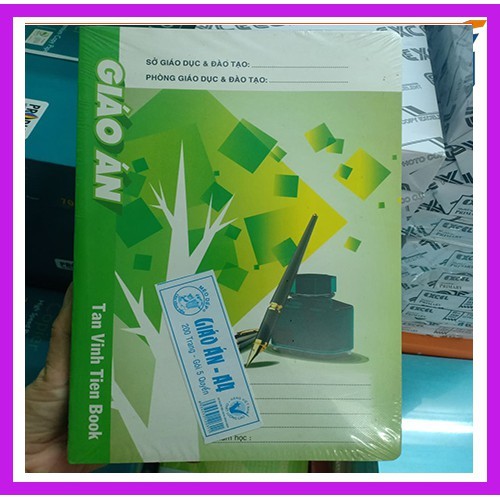 Sổ giáo án giáo viên 200 trang kẻ ngang – Combo 5 quyển