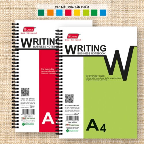 Sổ lò xo PGrand A7 - A4 - A5 200 trang