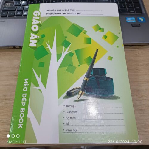 Sổ giáo án giáo viên 200 trang kẻ ngang – Combo 5 quyển