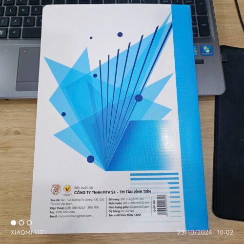 Sổ giáo án giáo viên 200 trang kẻ ngang – Combo 5 quyển