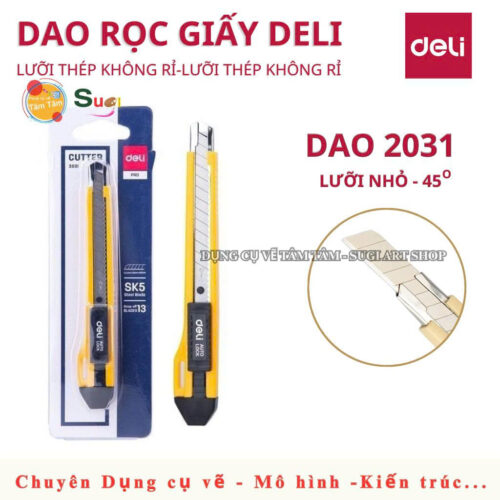 Dao rọc giấy trung Deli E2031 - Deli D10150