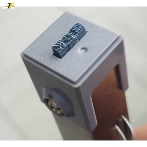 Dấu ngày tháng năm siêu nhỏ 2.5mm Shiny S1000, KT: 2.5 x 10mm – đóng bao bì