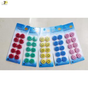 Nam châm mặt cười đường kính 20mm vỉ 10 viên