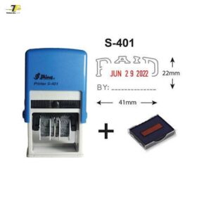 Dấu PAID / Received có ngày tháng xoay chỉnh Shiny S401 / S402 – S-401 / S-402