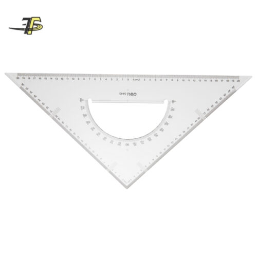 Bộ thước Eke giảng dạy kích thước lớn 43cm – Deli 6445