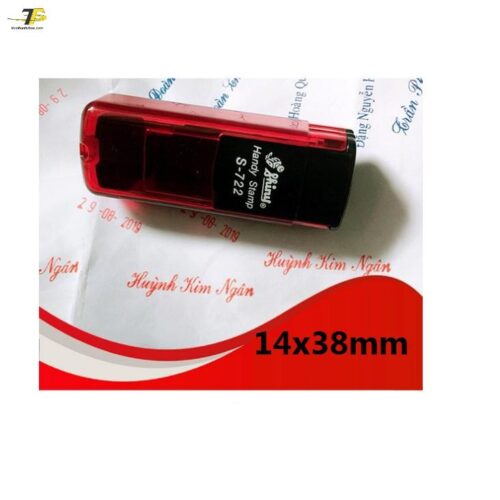 Khắc dấu bỏ túi 1-2 dòng Handy Stamp Trodat 9511 / Shiny S-722 14 x 38 mm