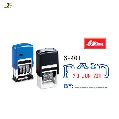Dấu PAID / Received có ngày tháng xoay chỉnh Shiny S401 / S402 – S-401 / S-402