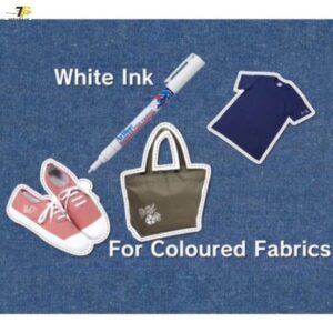 Bút vẽ vải màu trắng Artline Marker For Fabric Japan EKC-1 - Bút vẽ áo