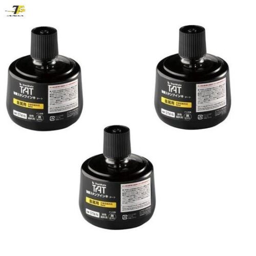 Mực đóng lên kim loại TAT STM-1N / STM-3N Shachihata Indelible Ink, black Mực đóng lên kim loại TAT STM-1N / STM-3N Shachihata Indelible Ink, black