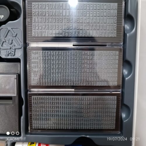 Dấu bộ – dấu ghép chữ và số liền mực Shiny S-600 (S600)