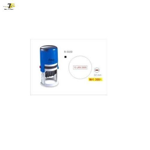 Dấu tròn đường kính 32mm – Có ngày tháng năm Shiny R-532D