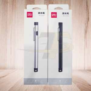 Bút thuyết trình laser Deli, Đen/Xám - 3933