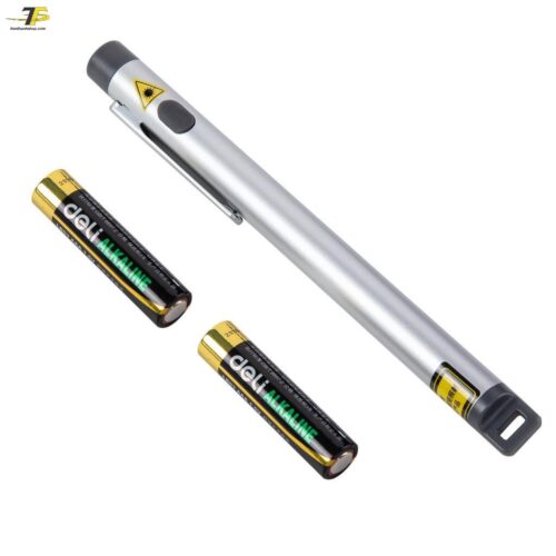 Bút thuyết trình laser Deli, Đen/Xám - 3933 images upload woo2F9de44e857158d96903edd9411bc4c499