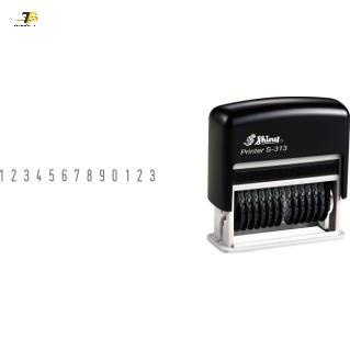Dấu 13 số xoay cao 3.5mm Shiny S-313 (shiny S313)