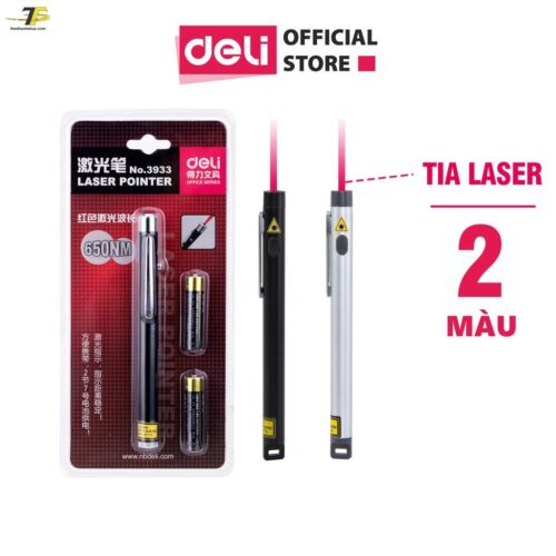 Bút thuyết trình laser Deli, Đen/Xám - 3933 images upload woo2Fa48847b980533a4d87e3e42ed08b319d