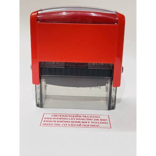 Khắc dấu công ty, cửa hàng, hộ kinh doanh Trodat printy 4913 22 x 58mm – Nhập khẩu Áo