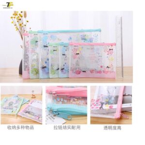 Túi lưới hoa A5 deli 599202
