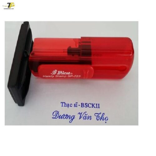 Khắc dấu bỏ túi 3 dòng Shiny S-723 SHINY HANDY STAMP