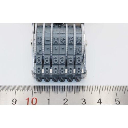 Dấu 6 số xoay 3mm 5mm 7mm 9mm