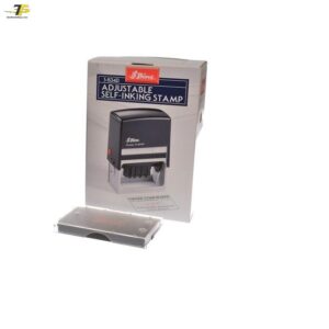Khắc dấu nội dung có ngày tháng năm Shiny S-834D 65 x 30mm - Ảnh 3