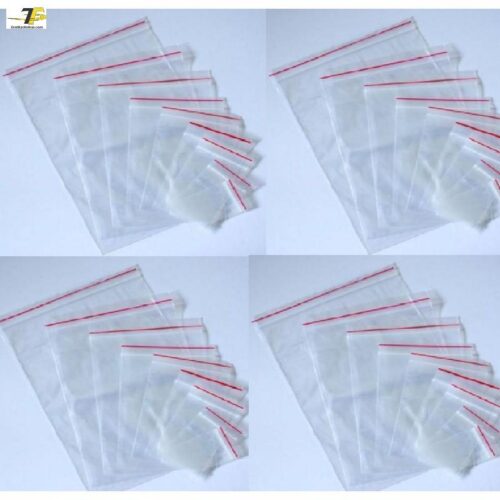 Túi Zip trong suốt nhiều kích thước – 100gr