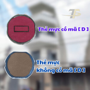 Khay mực – Thẻ mực dấu tròn Shiny R-512, R-517, R-520, R-524, R-532, R-538, R-542, R-546