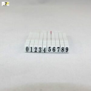 dấu ghép số VN nhiều kích thước từ N1 (5mm) đến N10 (25mm)