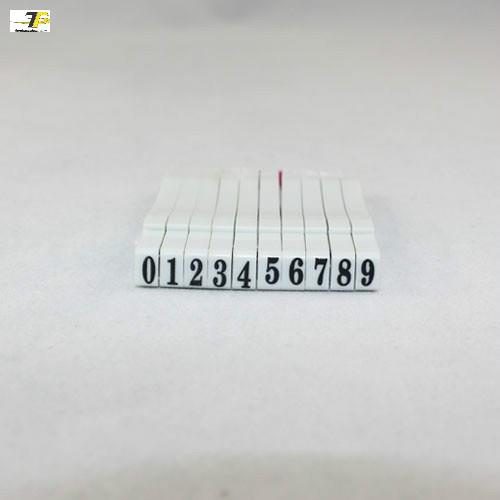 dấu ghép số VN nhiều kích thước từ N1 (5mm) đến N10 (25mm)