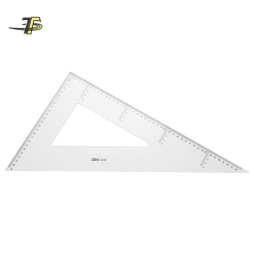 Bộ thước Eke giảng dạy kích thước lớn 43cm – Deli 6445