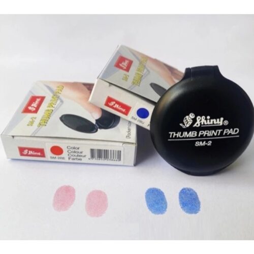 Lăn tay (lăn dấu vân tay)_ Hộp dấu lăn tay Shiny SM-1 / SM-2 Thumb print pad Lăn tay (lăn dấu vân tay)_ Hộp dấu lăn tay Shiny SM-1 / SM-2 Thumb print pad