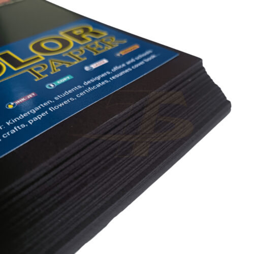 Bìa màu đen đặc biêt A4 / 150gsm (100 tờ) Bìa màu đen đặc biêt A4 / 150gsm (100 tờ)