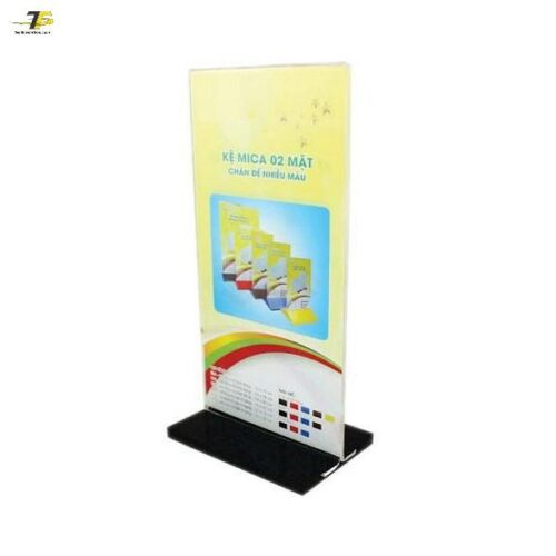 Kệ mica 2 mặt A4 đứng - đế lùa nhiều màu E06 / E06-U, kích thước 21x30 cm images upload woo2F0fd731d98d89801700f6c496a70147b5