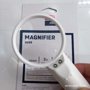 Kính lúp PRO có đèn LED deli 9098 / 9099