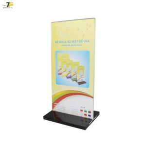 Kệ 2 Mặt Mica Enter E10 / E10-U - KT 10cm X 15cm - Đế Lùa Nhiều Màu