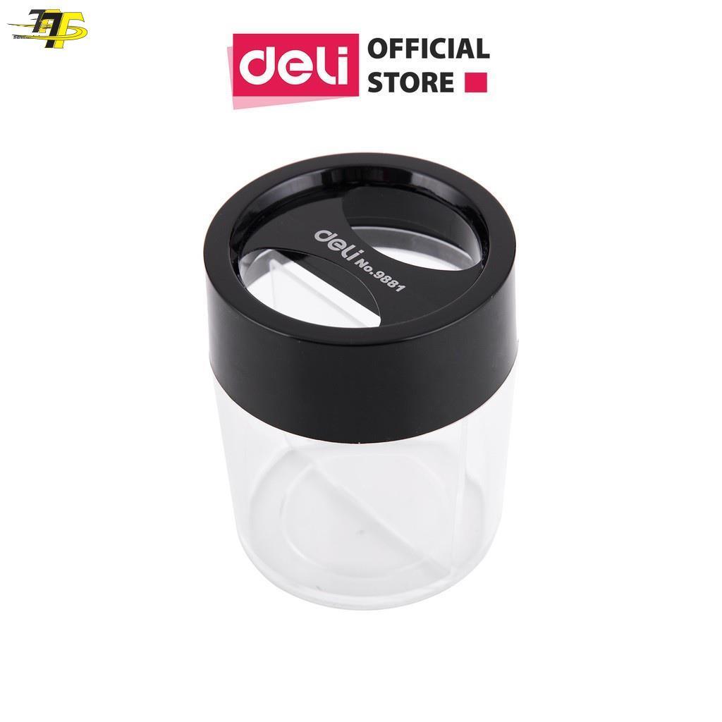 Hộp đựng ghim φ58*75MM Deli E9881