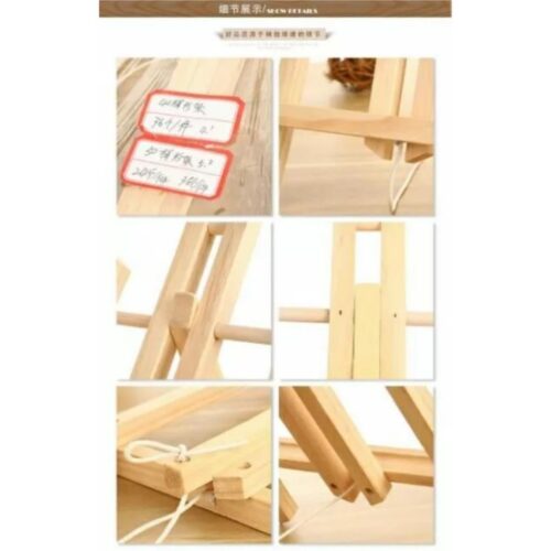 Giá đỡ tranh mini để bàn - gỗ thông cao cấp Giá đỡ tranh mini để bàn – gỗ thông cao cấp