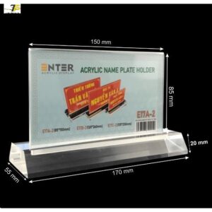 Kệ Mica chức vụ 2 mặt nhiều kích thước – A04 / A05 / A06