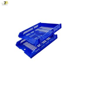 Khay nhựa 2 tầng / Kệ 2 tầng trượt nhựa / Kệ 2 tầng trụ nhựa