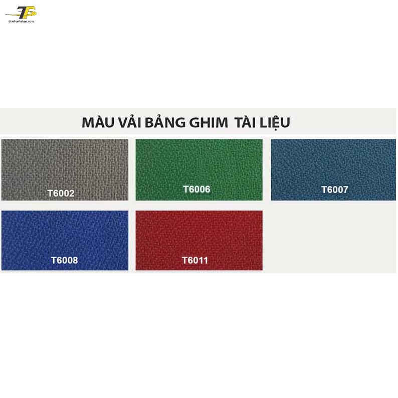 Bảng ghim nỉ treo tường nhiều kích thước tặng kèm 35 ghim mũ nhựa