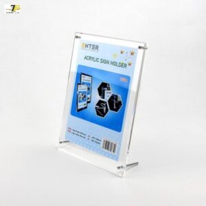 💎 Menu mica để bàn 1 mặt dày 5mm Enter F07A A4 đứng / F08A A5 đứng