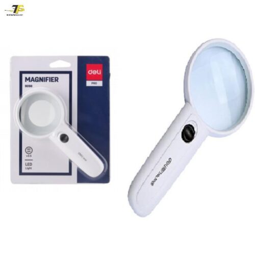 Kính lúp PRO có đèn LED deli 9098 / 9099 Kính lúp PRO có đèn LED deli 9098 / 9099