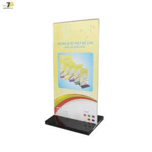 Kệ Mica 2 Mặt Đứng E08 12x18cm