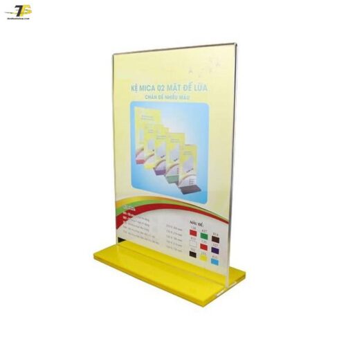 Kệ Mica thực đơn nhỏ, Đế lùa nhiều màu E09 / E09-U, kích thước 10x21cm images upload woo2Fb28cb299629bcd1ffc32cd933b2d30e7