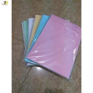 Giấy màu A4 ĐL 80gsm – 100 tờ