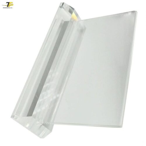 Kệ Mica 2 Mặt Quân Đội Nhỏ Mica Dày 20mm Kt 85 X 150mm Vát 2 Cạnh E17A-2 / 4 vát cạnh E17A-4 Kệ Mica chức vụ 2 mặt nhiều kích thước – A04 / A05 / A06